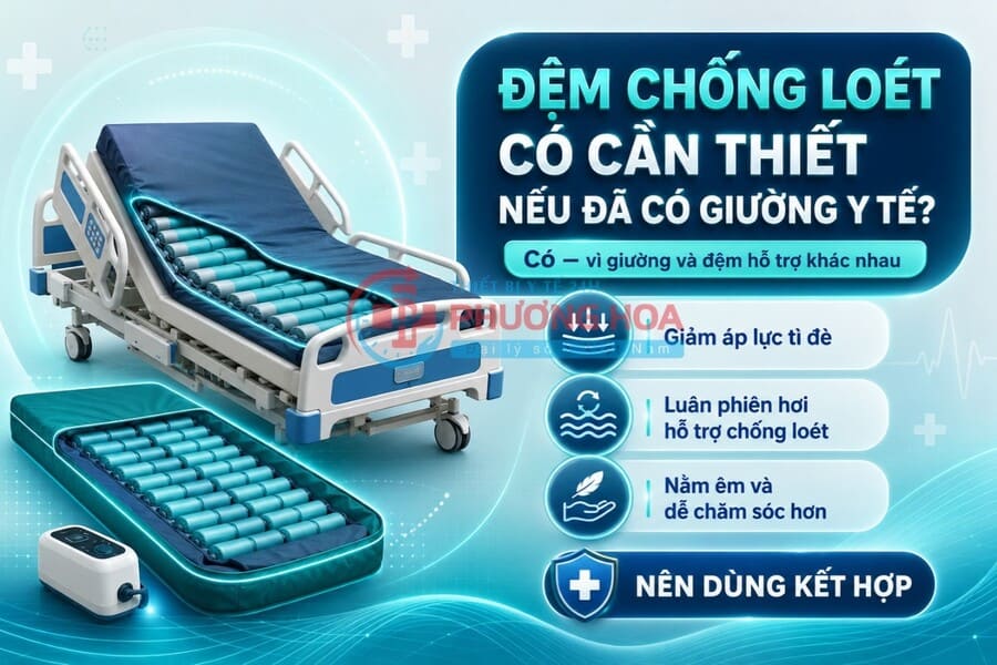 giường y tế chống loét 